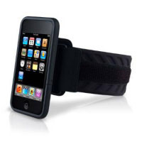 Marware SportShell Convertible f/ iPod touch 2G/3G (MART2SSCONVBK)